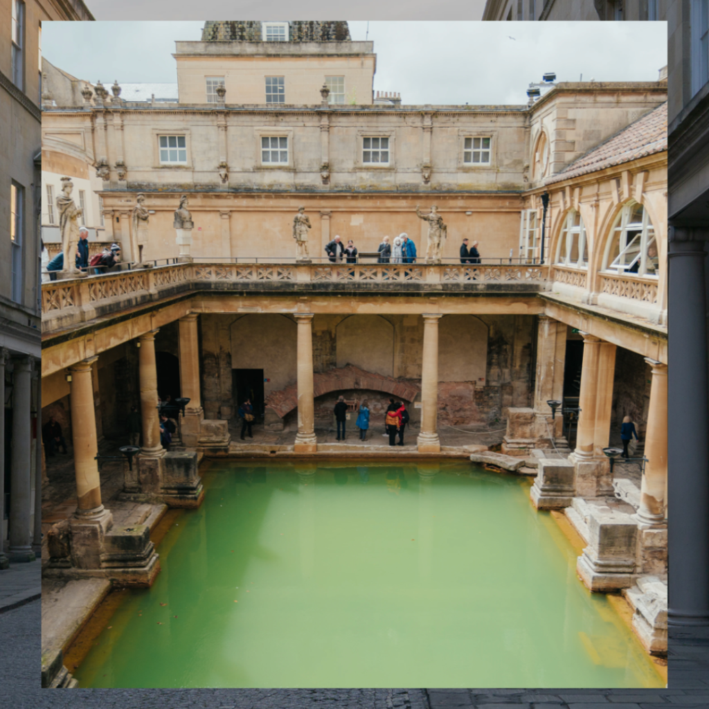 the Roman Baths in Bath
